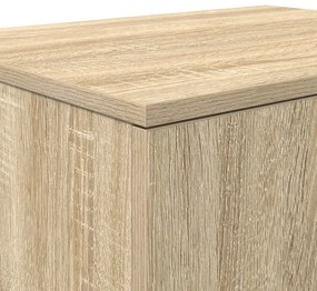 Tárolószekrény Sonoma tölgy 108x41x40 cm Mérnöki fából készült
