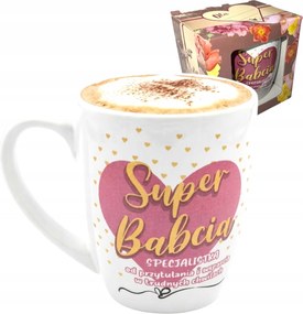 Nagymama Bögre 300 ML Dobozban Ajándék Nagymama Nap Születésnap Névnap