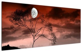 Kép - Hold megvilágítja az éjszakát (120x50 cm)