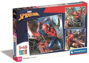 Pókember puzzle 3x48 db-os (Doctor octopus)