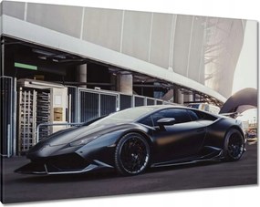 Vászonkép 100x70 Fekete sportautó