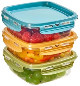 Élelmiszertartó doboz szett 3 db-os Snipslock – Snips