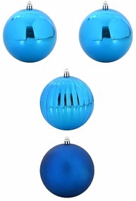 Karácsonyi Díszgömb Készlet 4 pcs Kék