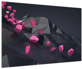 A 3D absztrakció képe (90x60 cm)