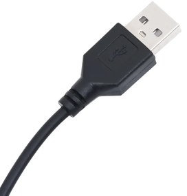 fekete szerelt fa LED-es fejtámla 200 x 18,5 x 103,5 cm