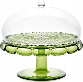 Guzzini Vanity Akril Kerek Tortatartó Zöld