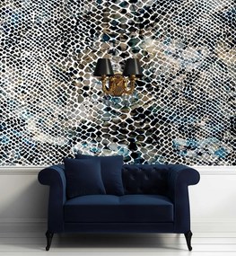 Gario Fotótapéta Kígyóbor utánzat Anyag: Vlies, Méret: 350 x 245 cm