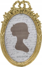 Arany képkeret álló retro palota ovális, ajándék dekoráció