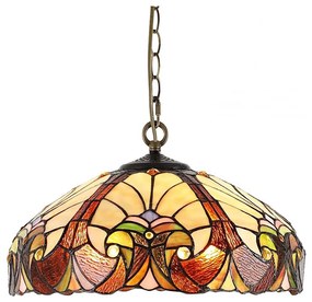 Prezent 1700 - Láncos csillár TIFFANY XX 2xE27/60W/230V
