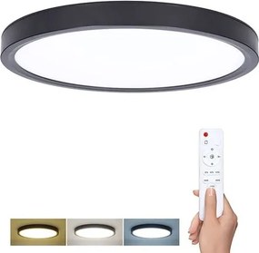 LED mennyezeti világítás Solight fekete WO8020
