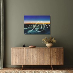 Kép - kilátás az égre a tetőről (üvegen) (70x50 cm)