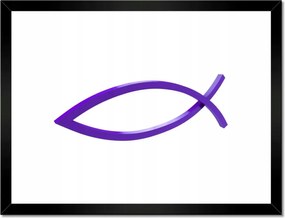 Poszterek keretben 40x30 Halak