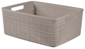 Tároló műanyag tárolókosár 36x28x15 cm Jute M – Curver