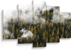 Egy erdő képe a felhők között (150x105 cm)