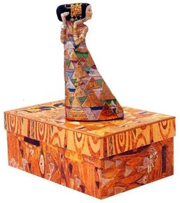 Klimt kis szobor Várakozás 12 cm