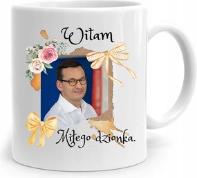 Bögre Politikus Miniszterelnök Mateusz Morawiecki Pis