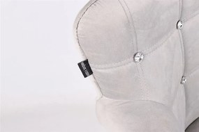 HR804CN Acél modern velúr szék