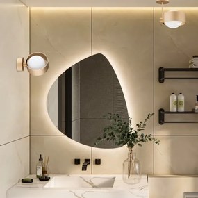 Argon 8567 - Fürdőszobai fali lámpa MASSIMO PLUS 1xG9/6W/230V arany