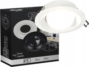 Halogén Lámpatartó Süllyesztett Mennyezeti Mozgatható Fehér Edo