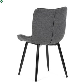Étkezőszék szürke szövet HC-462 GREY2