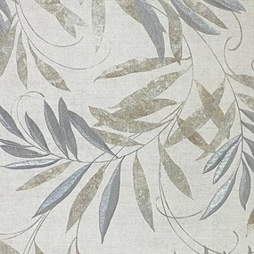 Arthouse Signature 1 Luxury Leaf bézs-szürke leveles vlies tapéta – 299300