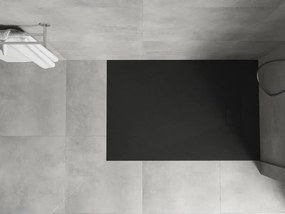 Mexen Hugo SMC téglalap alakú zuhanytálca 110 x 80 cm, fekete - 42708011