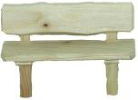 Gyönyörű fa pad dekorációhoz- 6,3cm magas