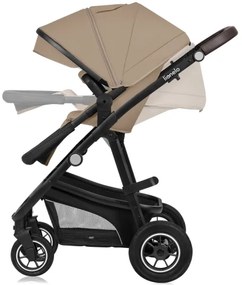 Lionelo - Kombinált 3 az 1-ben babakocsi BIANKA bézs homokszín