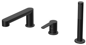 Ravak X070186 - PURI 3-lyukú kádcsaptelep, fekete