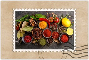 Poszterek 120x80 Rusztikus Fűszerek