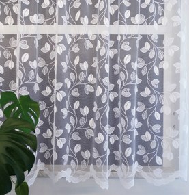 Mg Függöny 4213 Fehér 200x250cm kész, egyenes szalaggal