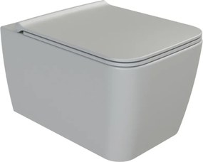 CeraStyle HERA fali WC - MATT SZÜRKE - rimless - perem nélküli - rejtett rögzítésű - 52 cm