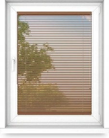 Fa Ázsiai redőny 25mm 60 x 80cm