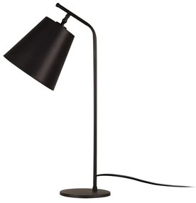 Fekete asztali lámpa fém búrával (magasság 67 cm) Salihini – Opviq lights