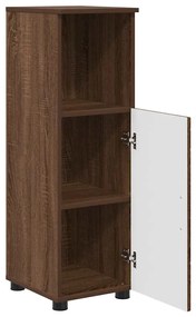 Fürdőszoba bútor szett 3 pcs barna tölgy 61 x 35 x 64 cm