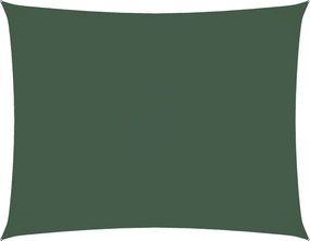 vidaXL sötétzöld téglalap alakú oxford-szövet napvitorla 2 x 3,5 m