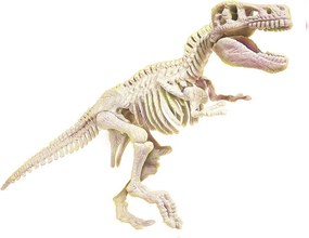 Világító dinoszaurusz Archeo Fun T-Rex régészeti készlet Clementoni