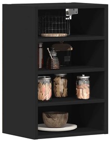 “Riga” fekete forgácslap függő szekrény 40x29,5x60 cm