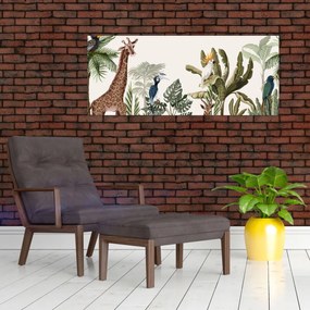 Kép - Afrika lakói (120x50 cm)