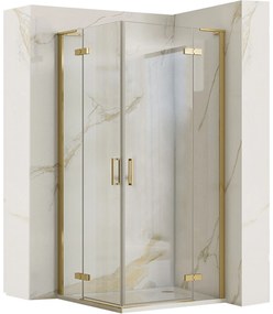 Zuhanykabin REA Hugo 80x90 Gold Brush