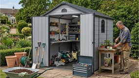 műanyag kerti ház LANITPLAST LONGFORD 69 LG4019