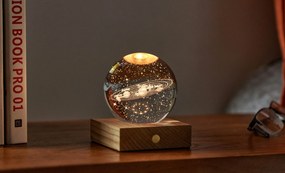 Asztali lámpácska 3D lézerrel készült mintával, többféle - Gingko Motiv: kůň