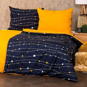 4Home Night sky pamut ágynemű, 160 x 200 cm, 70 x 80 cm