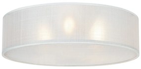 Fehér mennyezeti lámpa textil búrával Haru – Markslöjd