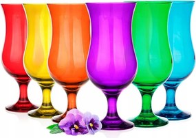 Koktélpoharak 420 ml Italtartó szett 6db-os