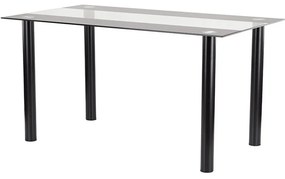 Zelma 4+1 étkező garnitúra fekete-fekete