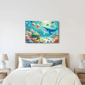 Kép - A világ a víz alatt (90x60 cm)