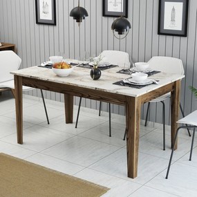 Milan 515 - Walnut, White