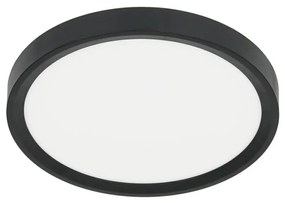 LED mennyezeti lámpa MAQ LED/18W/230V 3000/4000/6500K IP40 fekete