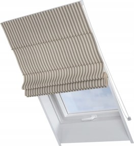 Kész redőny Rimini tetőtéri ablakra 50x60cm fekete